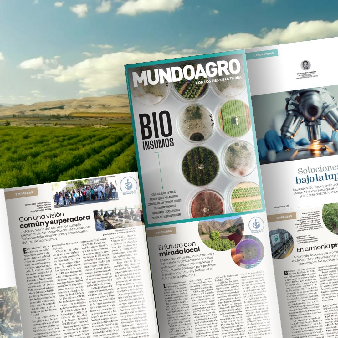 Mundoagro: 10 años de la Red chilena de Bioinsumos